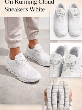 On Running Cloud Sneakers — White